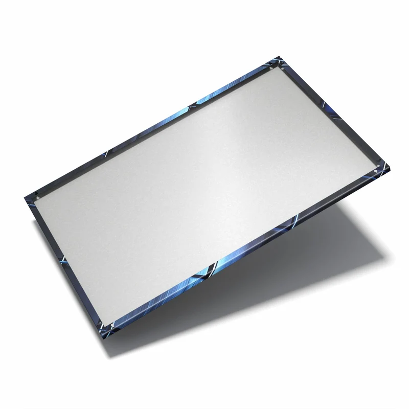 Metall Magnettafel - Metallkacheln in Blau