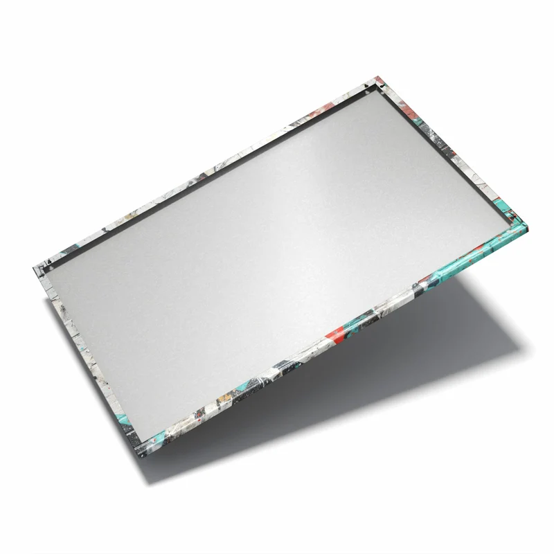 Metall Magnettafel - Zickzack-Graffiti