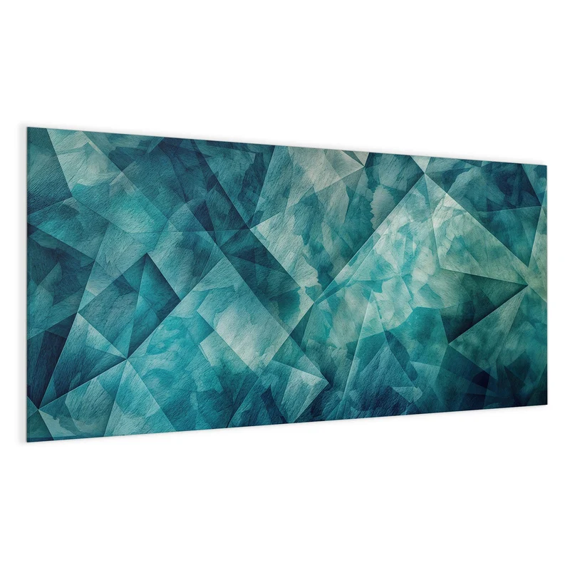 Glas Magnettafel - Abstrakte Geometrie