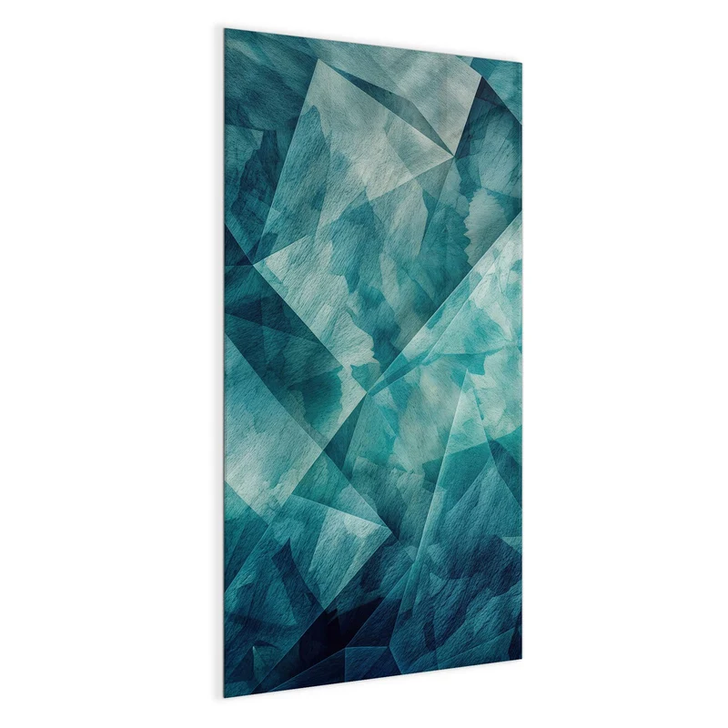 Glas Magnettafel - Abstrakte Geometrie