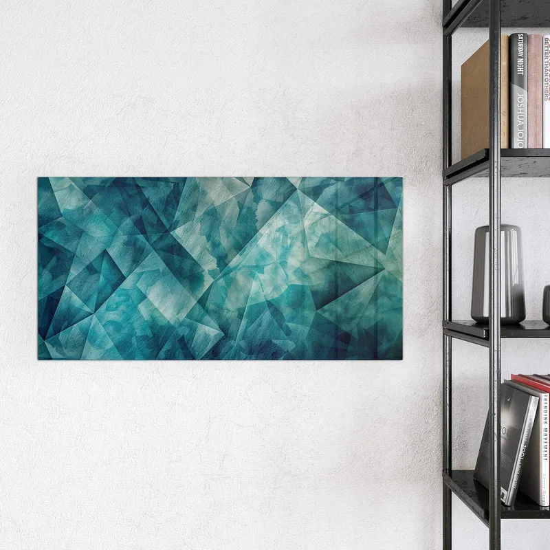 Glas Magnettafel - Abstrakte Geometrie
