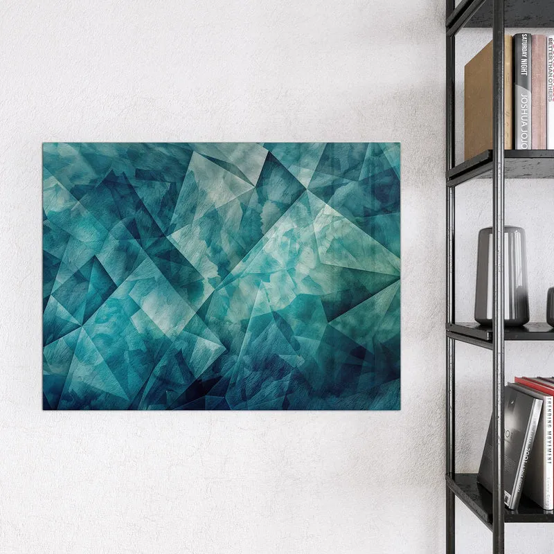 Glas Magnettafel - Abstrakte Geometrie
