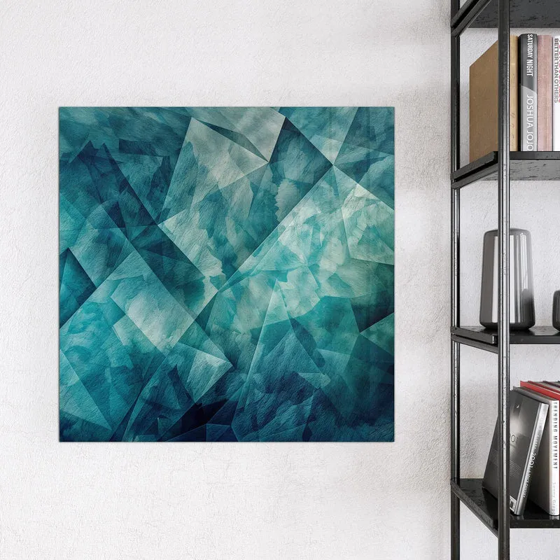 Glas Magnettafel - Abstrakte Geometrie