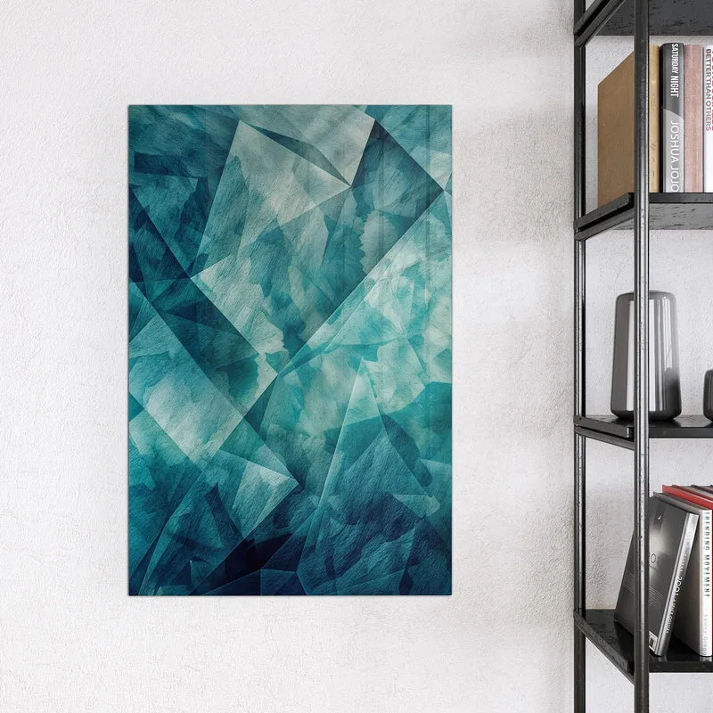 Glas Magnettafel - Abstrakte Geometrie