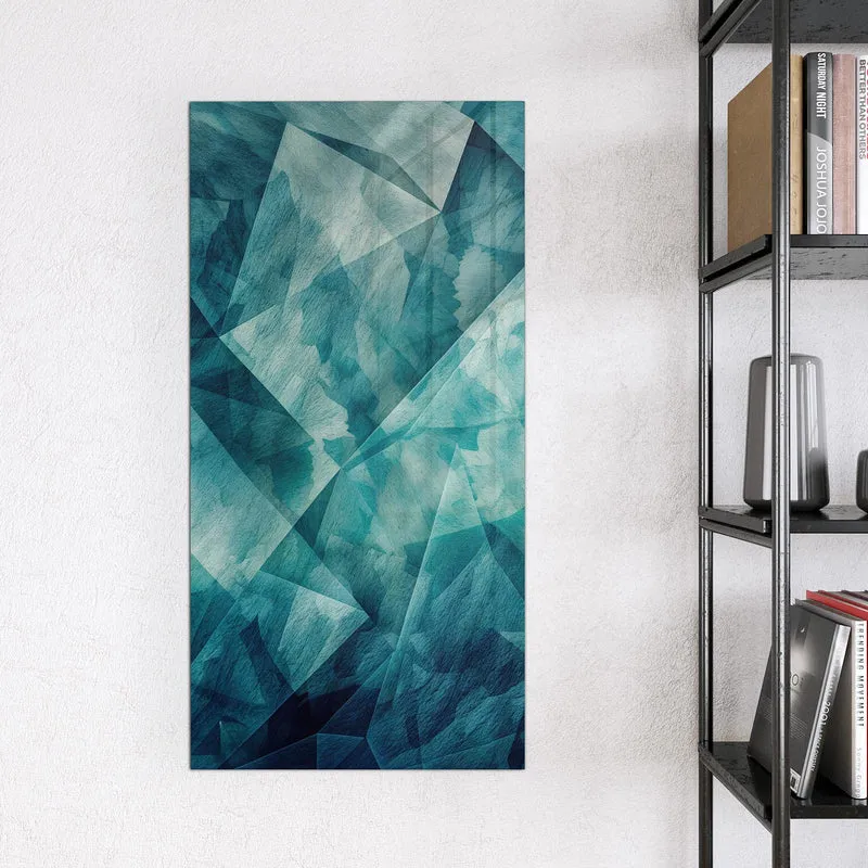 Glas Magnettafel - Abstrakte Geometrie