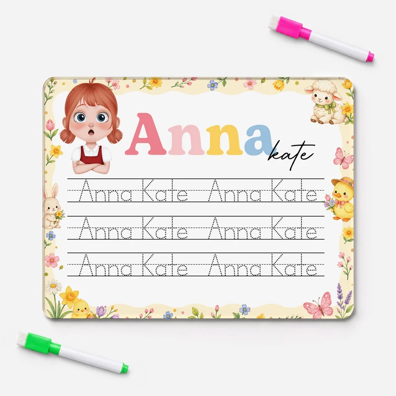 Schreibtafel Kinder - Personalisiertes Geschenk | Acryl Maltafel