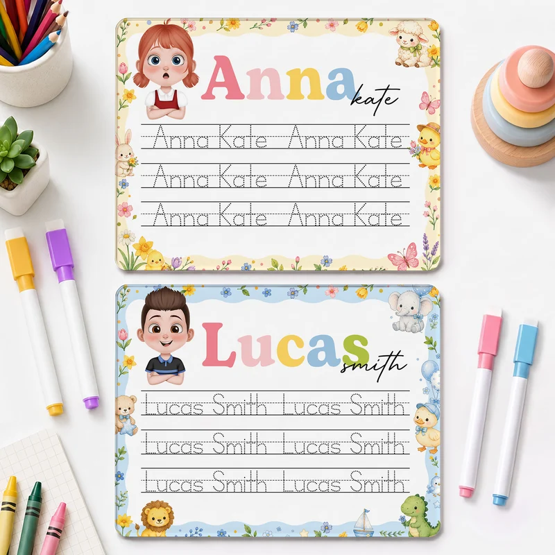 Schreibtafel Kinder - Personalisiertes Geschenk | Acryl Maltafel