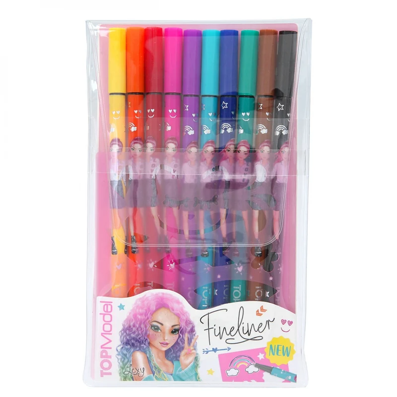 DEPESCHE TOPModel Fineliner-Set - 10 Stück