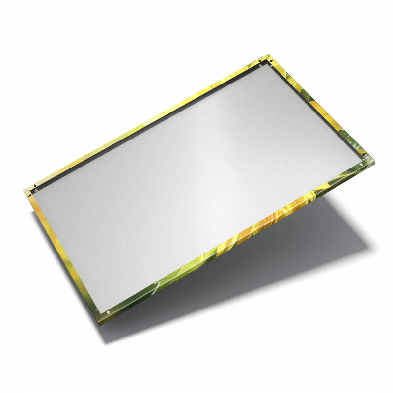 Metall Magnettafel - Sonnenblume im Goldlicht