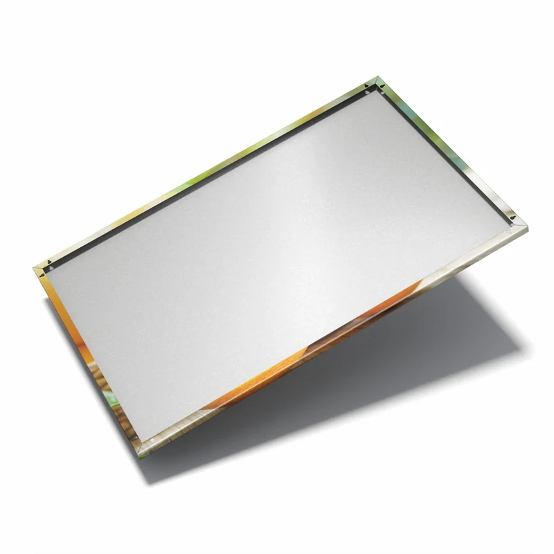 Metall Magnettafel - Orangen auf Holz