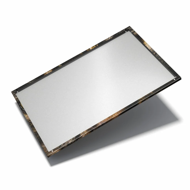 Metall Magnettafel - Gelbgrünes Katzenauge
