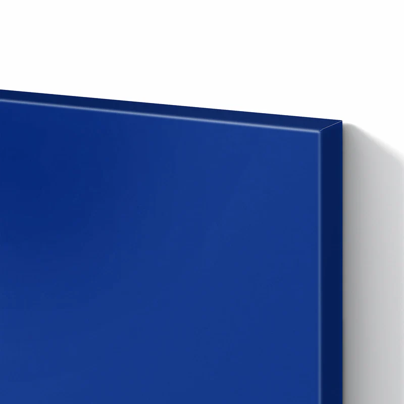 Metall Magnettafel - Tintenblau