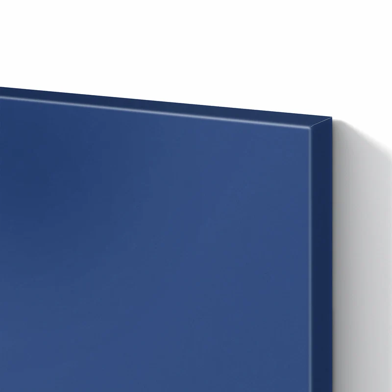Metall Magnettafel - Jeansblau