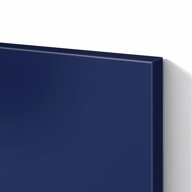 Metall Magnettafel - Tiefseeblau