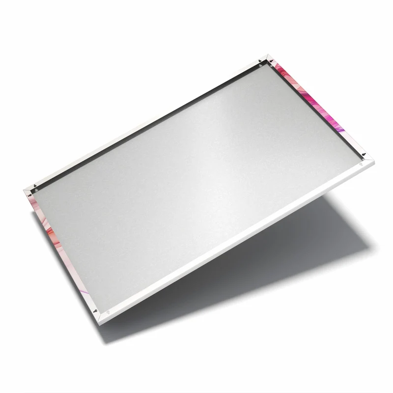 Metall Magnettafel - Magenta Schleier