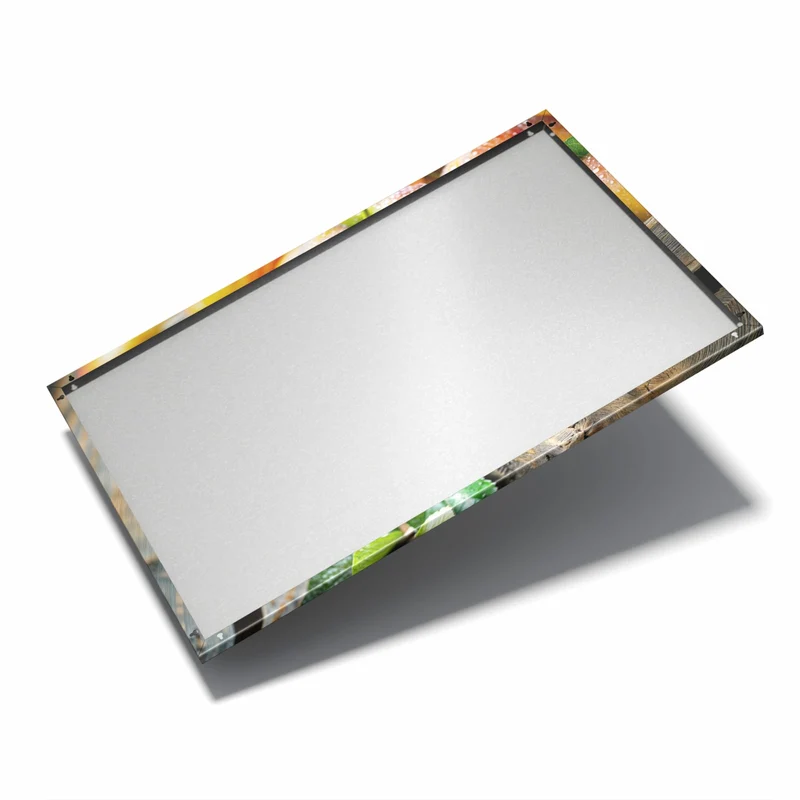 Metall Magnettafel - Äpfel in der Holzkiste