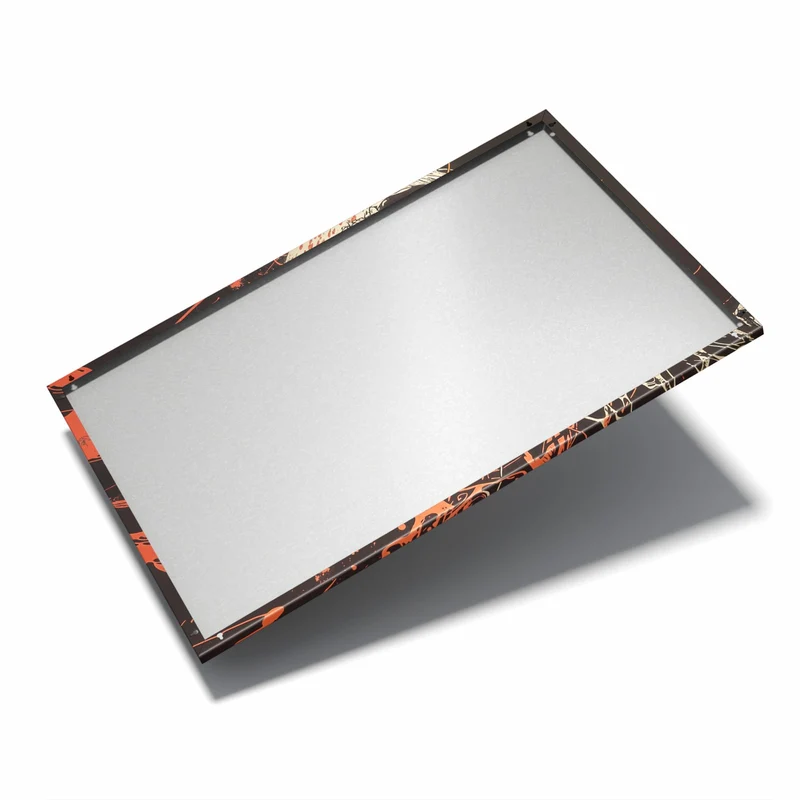 Metall Magnettafel - Schreiender Schädel