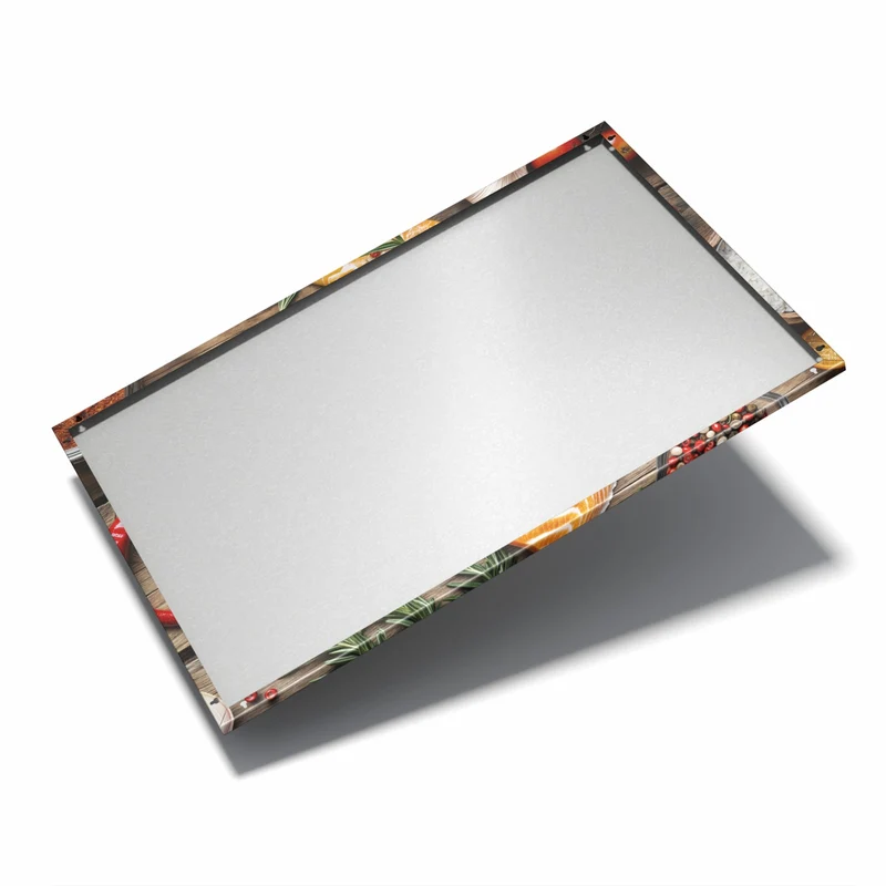 Metall Magnettafel - Lachsfilets
