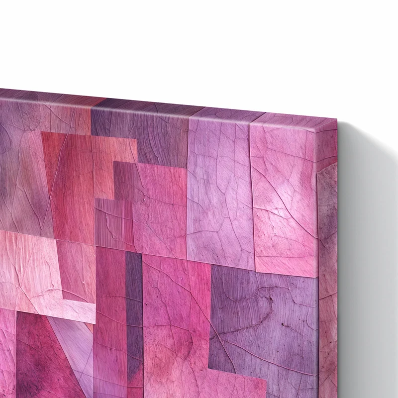 Metall Magnettafel - Magenta Collage
