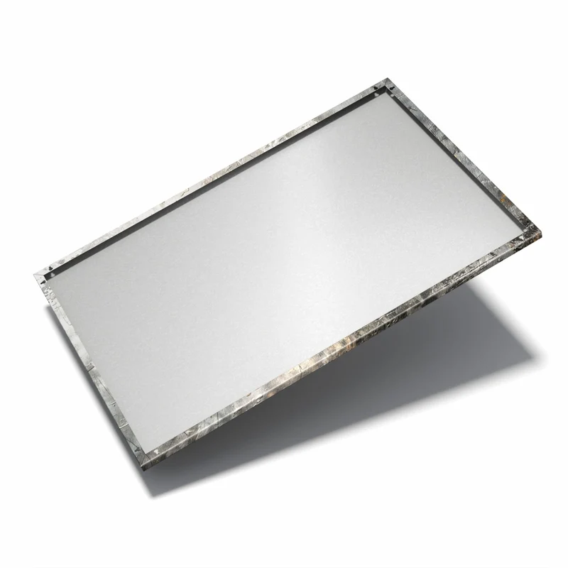 Metall Magnettafel - Gealtertes Metall