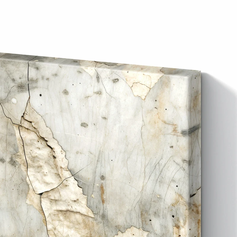 Metall Magnettafel - Abgeplatzter Putz