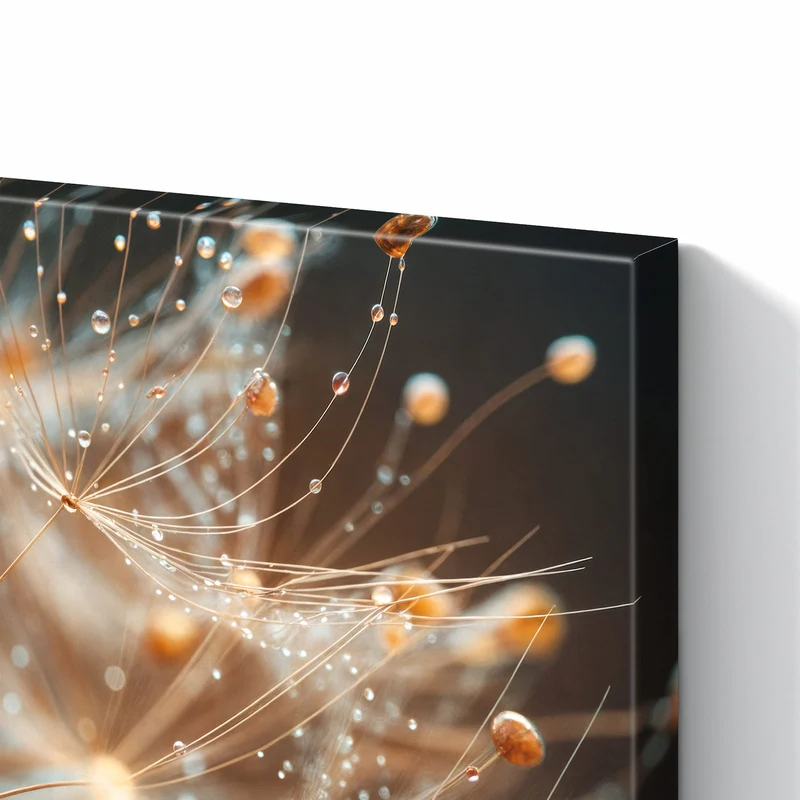 Metall Magnettafel - Pusteblumenperlen