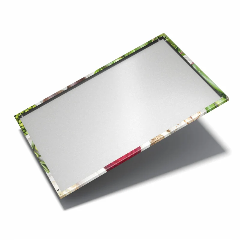 Metall Magnettafel - Rote Bete und Erbsen