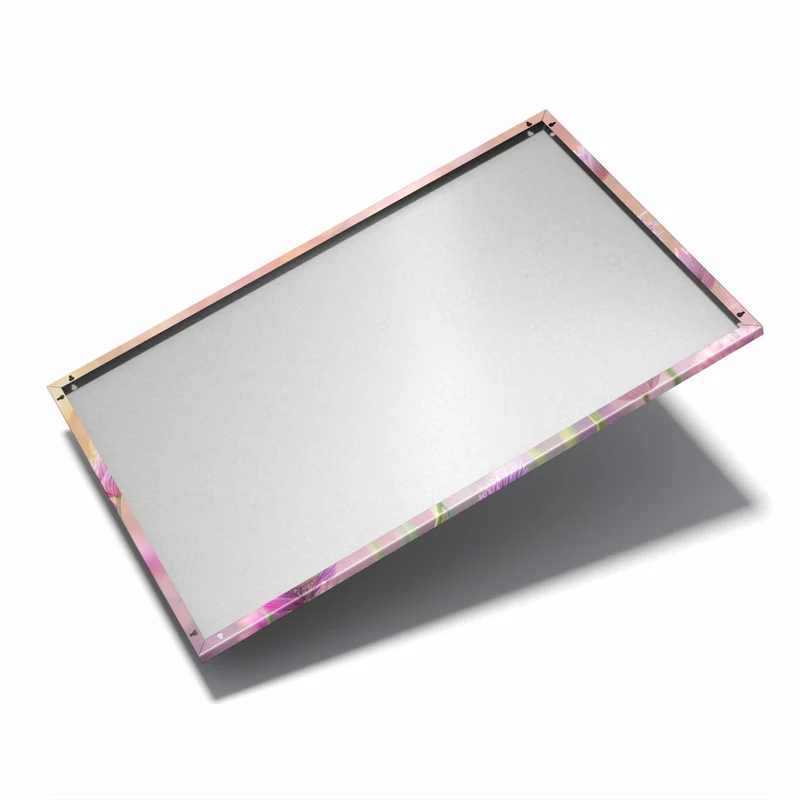 Metall Magnettafel - Blühender Zierlauch