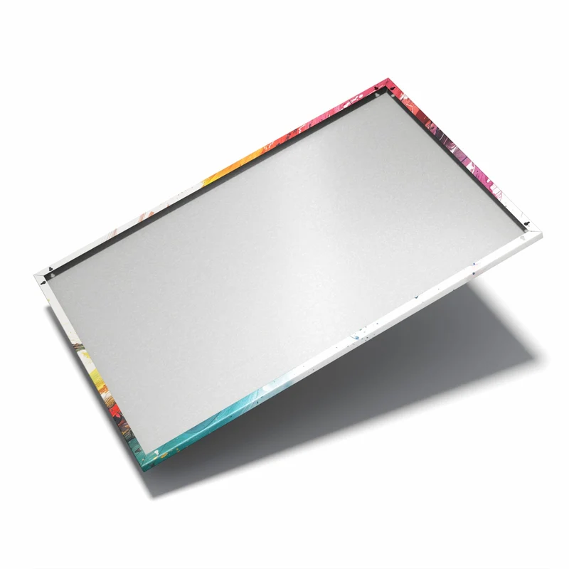 Metall Magnettafel - Farbenexplosion