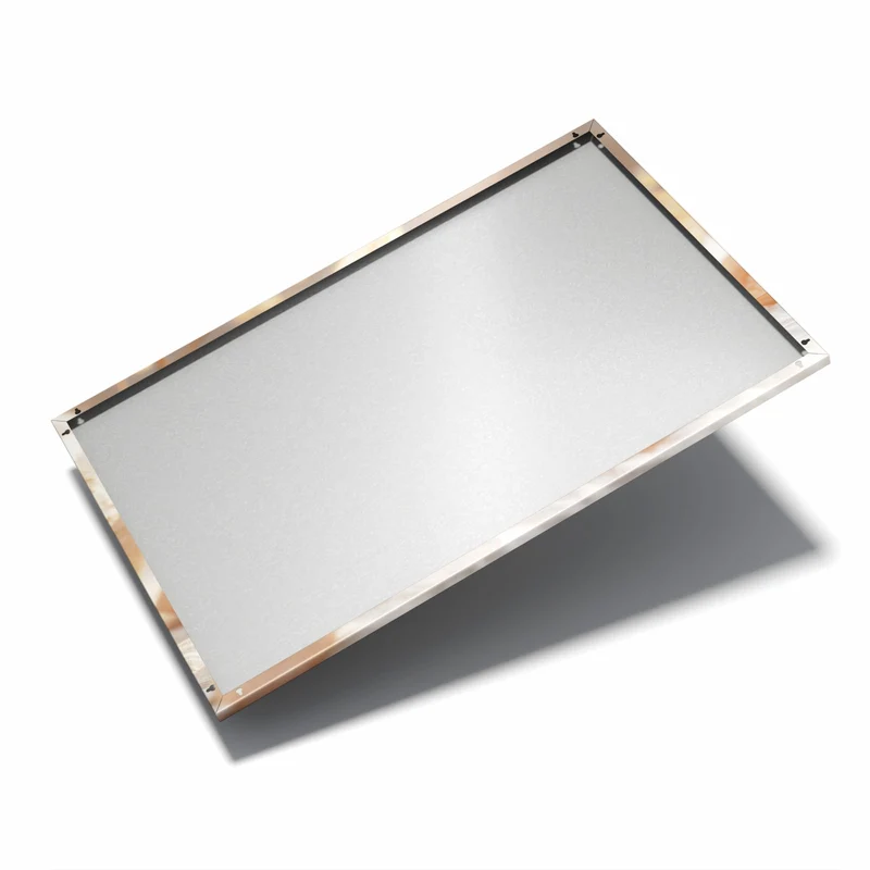 Metall Magnettafel - Hortensie in Apricot