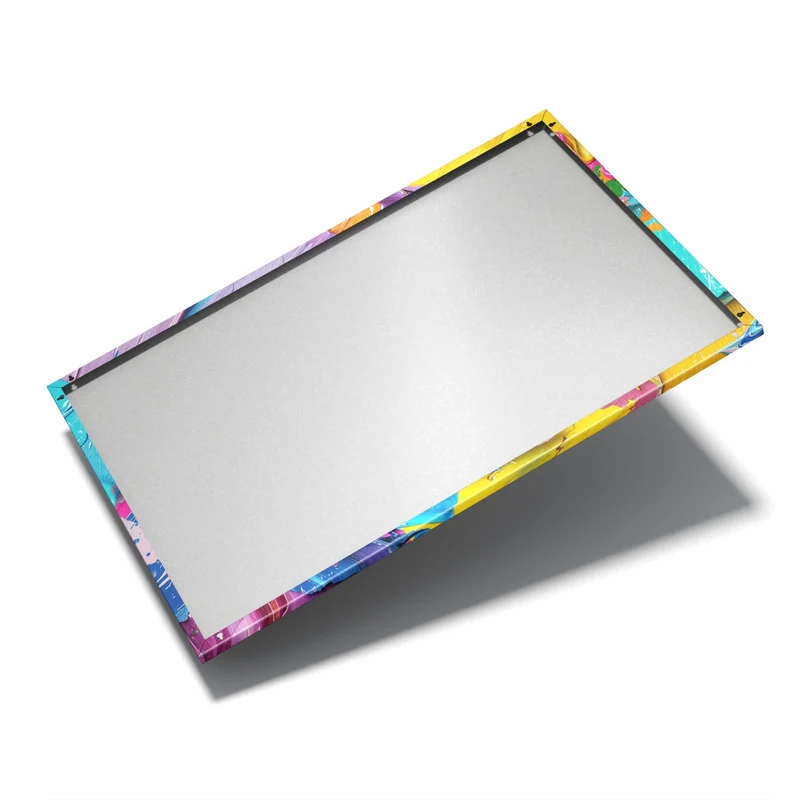 Metall Magnettafel - Farbsymphonie