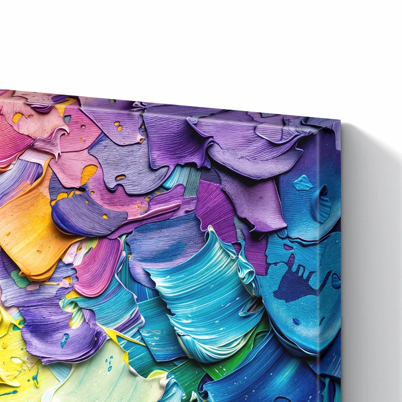 Metall Magnettafel - Regenbogenfarben