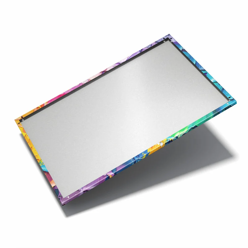 Metall Magnettafel - Regenbogenfarben