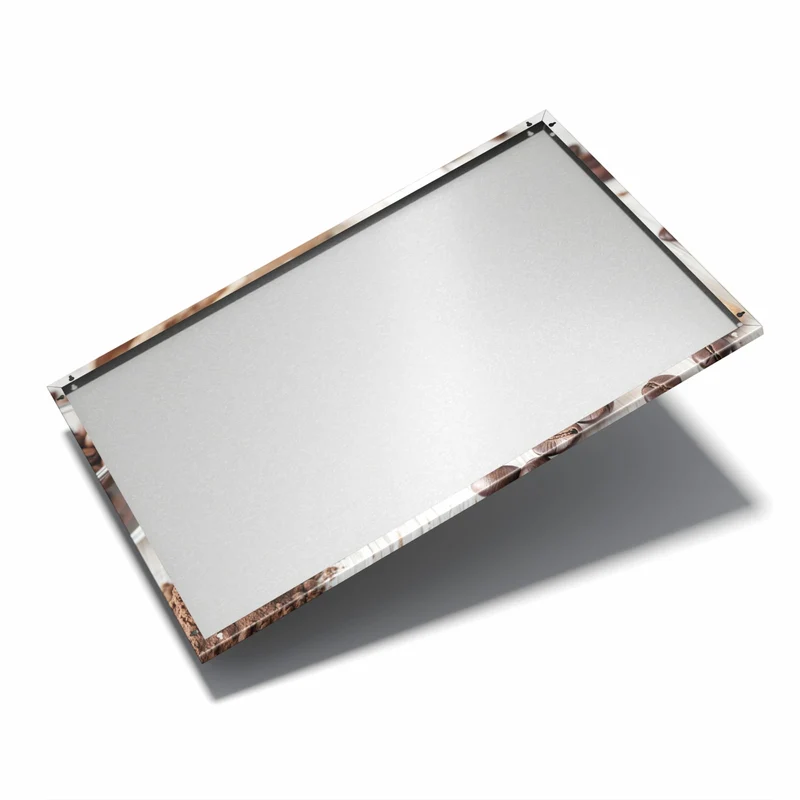 Metall Magnettafel - Kaffeedessert im Glas