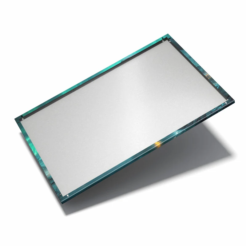 Metall Magnettafel - Nordlichter über Fjord