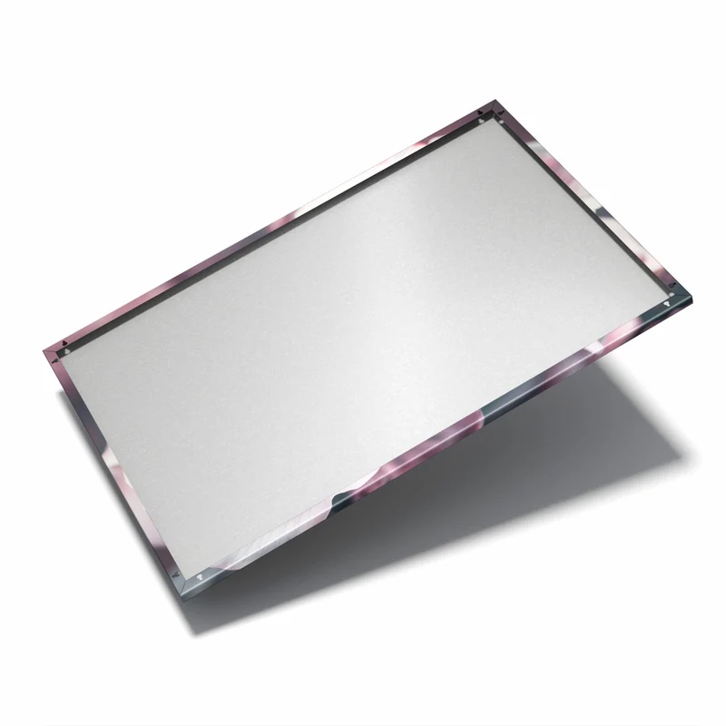 Metall Magnettafel - Rosenblüten Duo