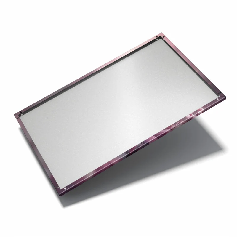 Metall Magnettafel - Romantische Rosen