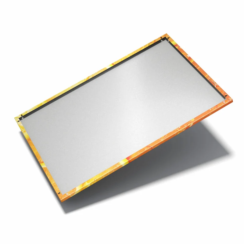 Metall Magnettafel - Sprudelnde Orangen