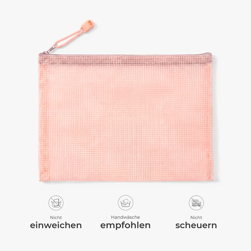 Oma Mama Mit Kindernamen - Personalisiertes Geschenk | Dokumententasche Mit Reißverschluss Kokosnuss