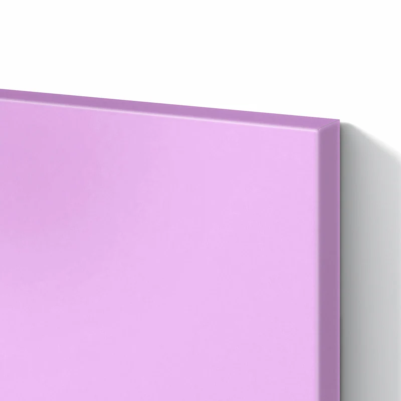 Metall Magnettafel - Fliederlila