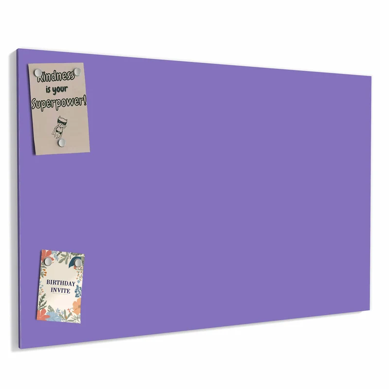 Metall Magnettafel - Lavendelviolett