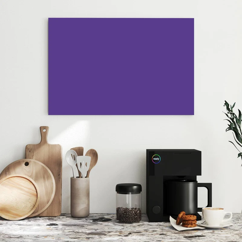 Metall Magnettafel - Amethyst