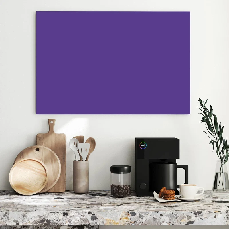 Metall Magnettafel - Amethyst