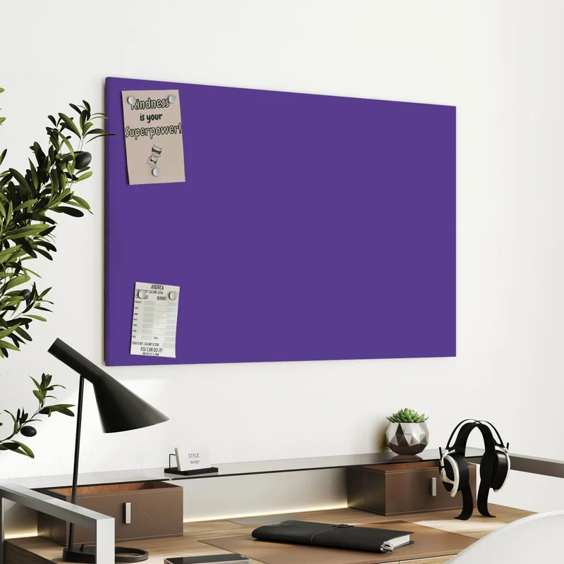 Metall Magnettafel - Amethyst