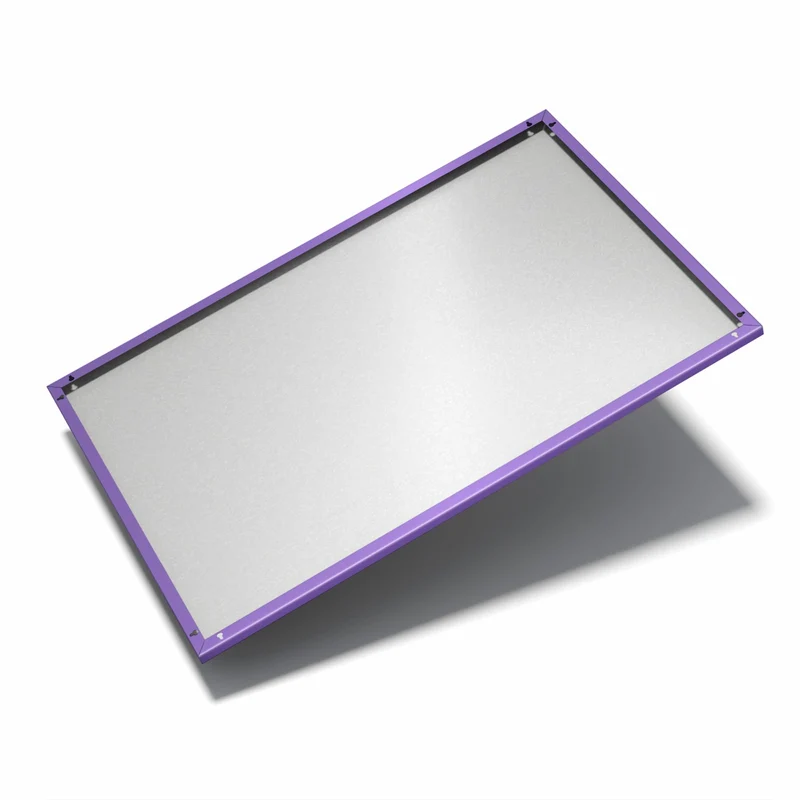 Metall Magnettafel - Amethyst