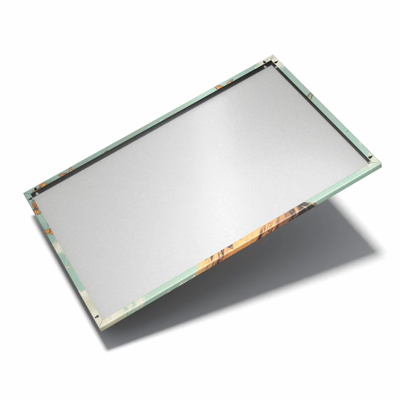 Metall Magnettafel - Kopf voller Blumen