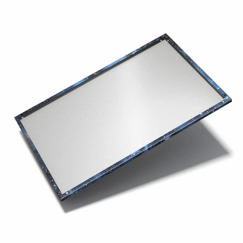 Metall Magnettafel - Blauer Sternennebel