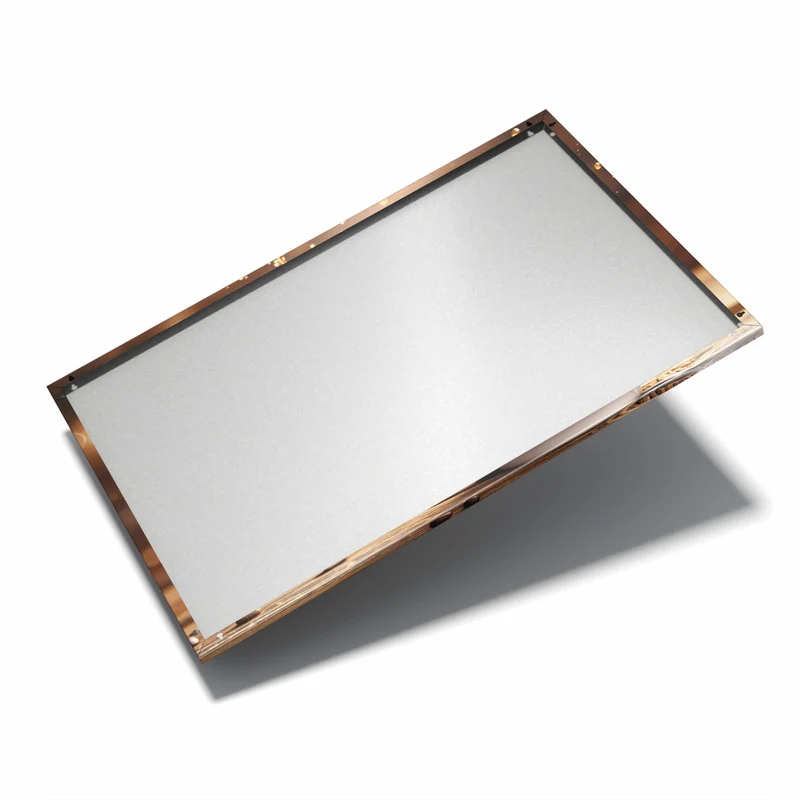 Metall Magnettafel - Goldene Kaffeewelle