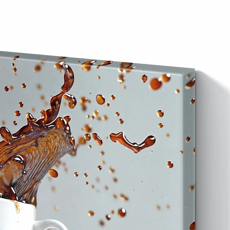 Metall Magnettafel - Kaffeeexplosion