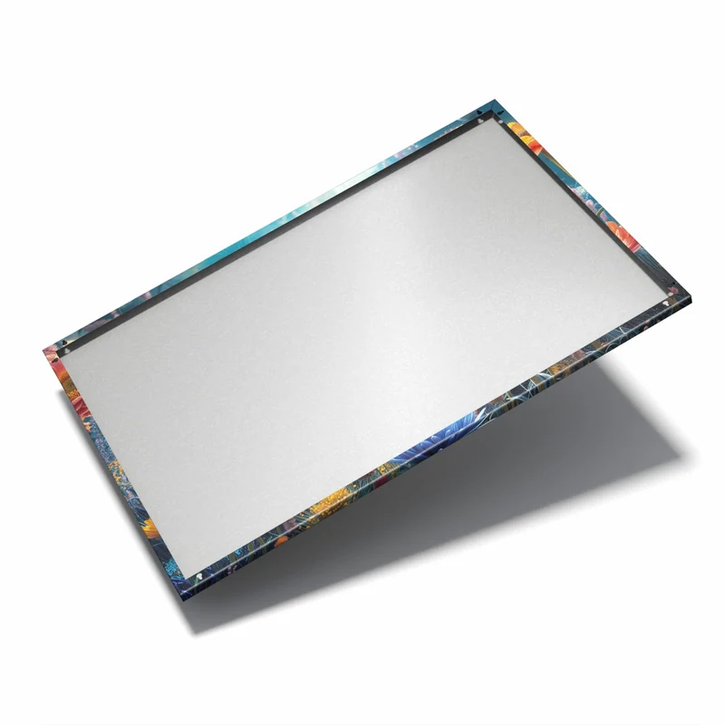 Metall Magnettafel - Bunte Blütenwiese